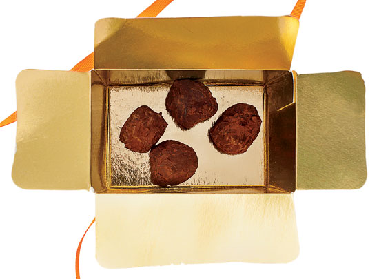 Hendrickx chocolate truffles