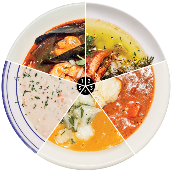 Seafood soups