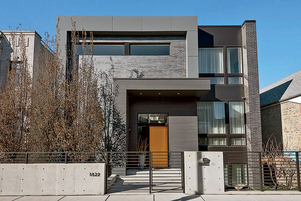 Bucktown home exterior