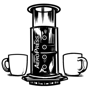 Aeropress illustration