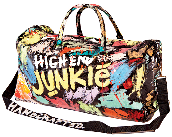 High End Junkie duffel