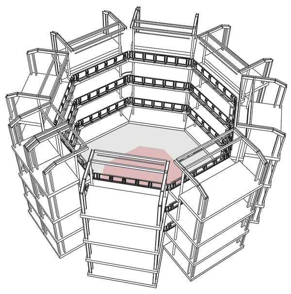 In the round schematic