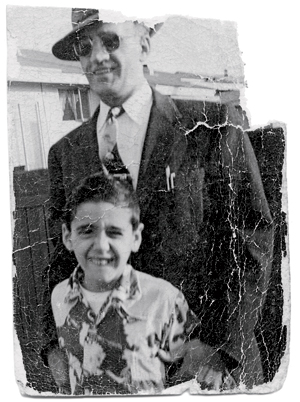 Matt Rizzo with his son Charlie