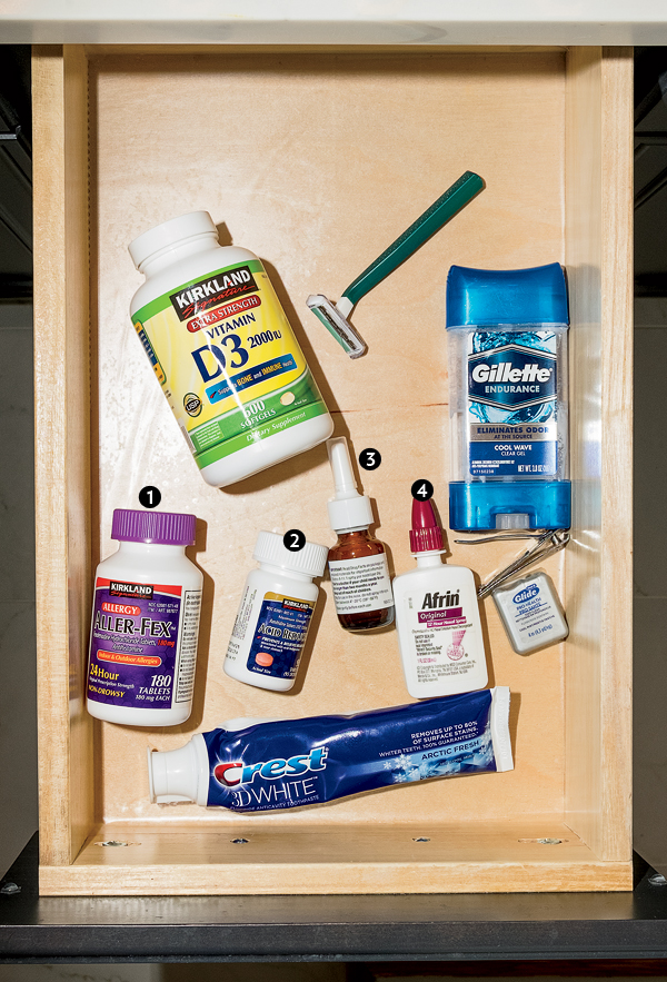 Keith Veselik's medicine cabinet