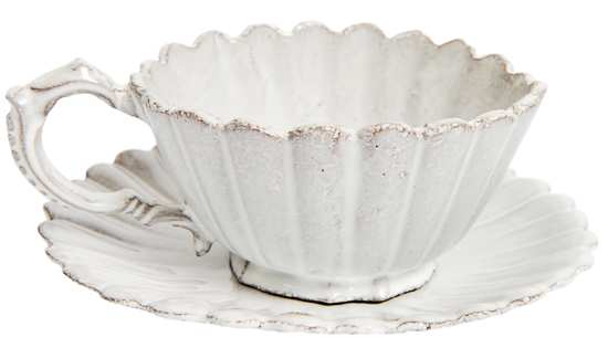 Astier de Villatte cup and saucer