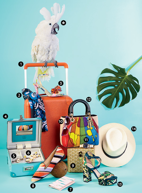 Vacation in Style with Tropical Travel Accessories From Kate Spade,  Marimekko, and More – Chicago Magazine
