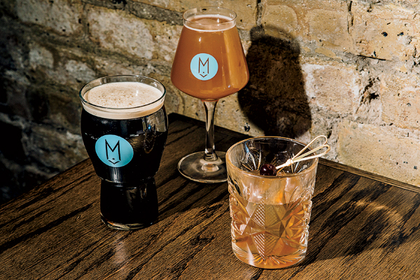 Beer from Maplewood Brewery & Distillery