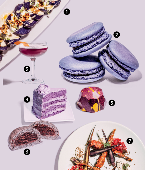 Purple food