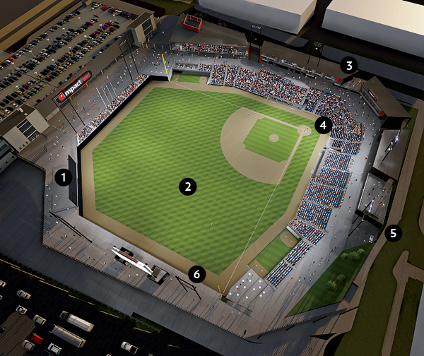 A rendering of Impact Field