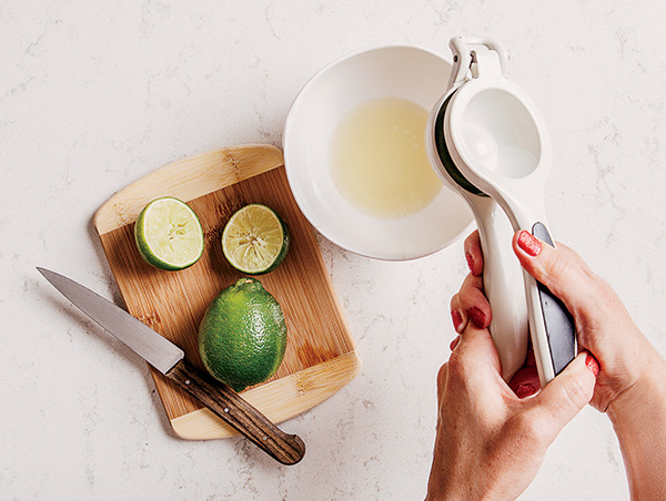 Juicing limes