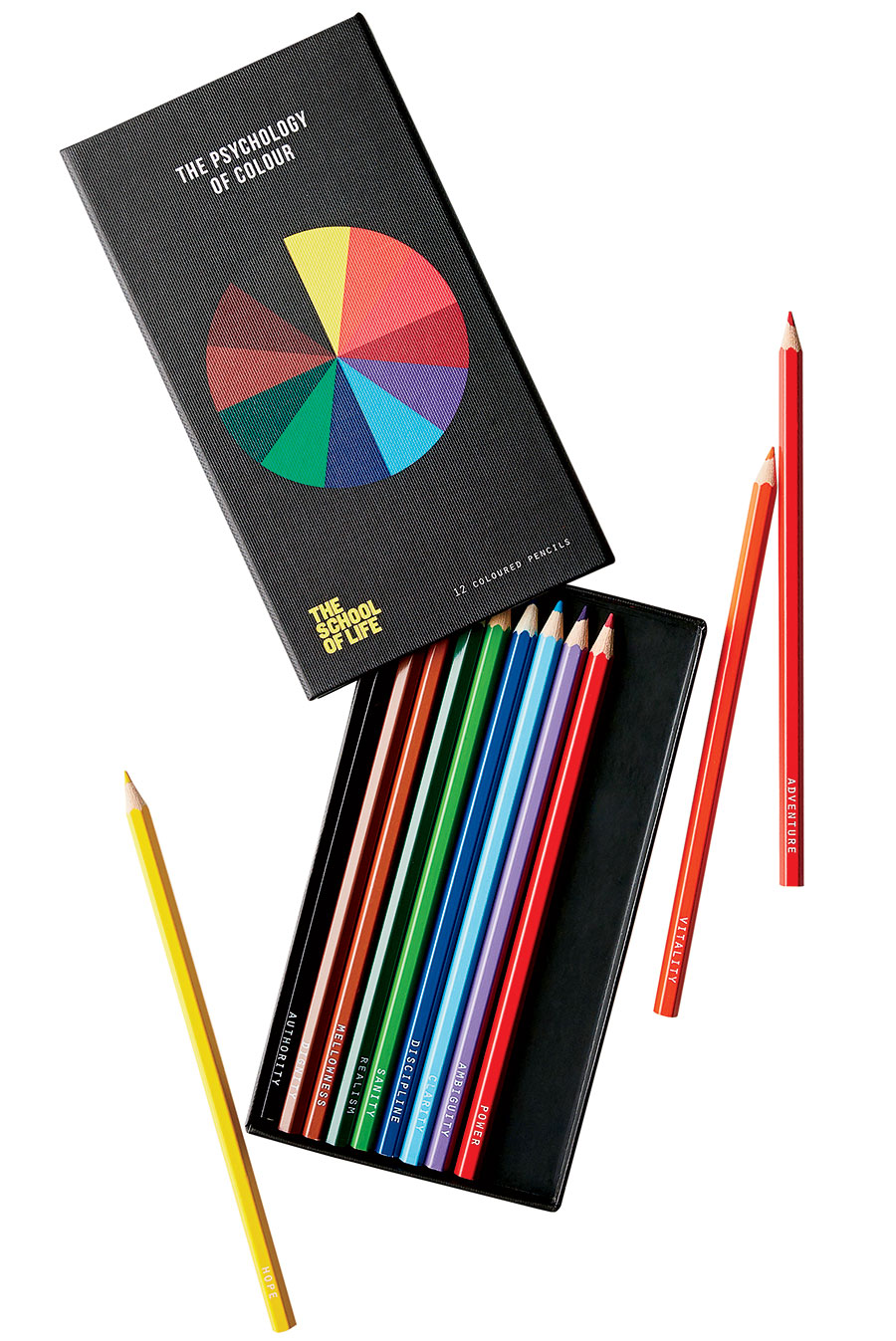 The School of Life colored pencil set