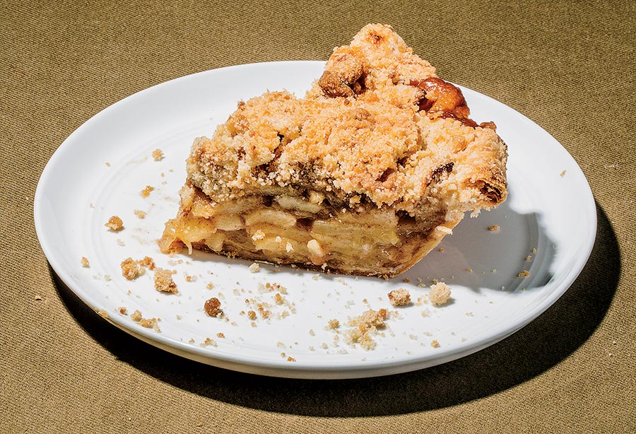 Caramel Apple Cider pie from Spilt Milk