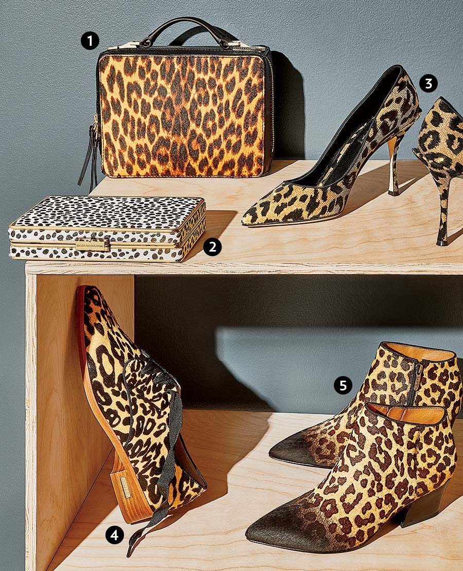 Leopard print accessories