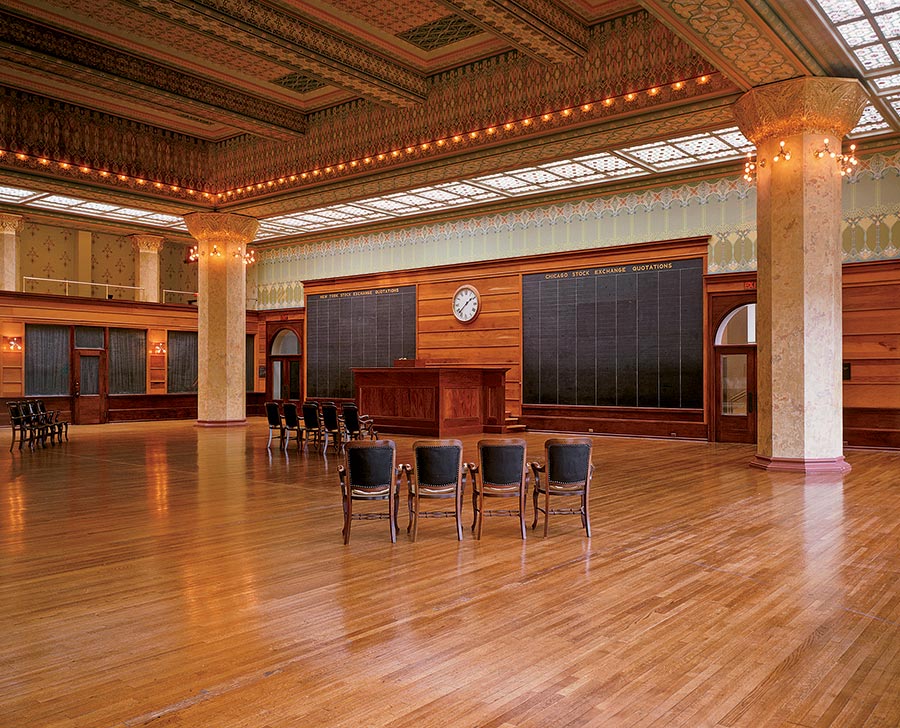 Chicago Stock Exchange Trading Room