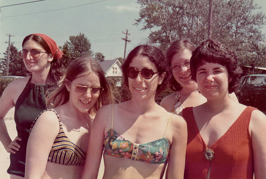 Martha Scott, Jeanne Galatzer-Levy, Abby Pariser, Sheila Smith, and Madeline Schwenk