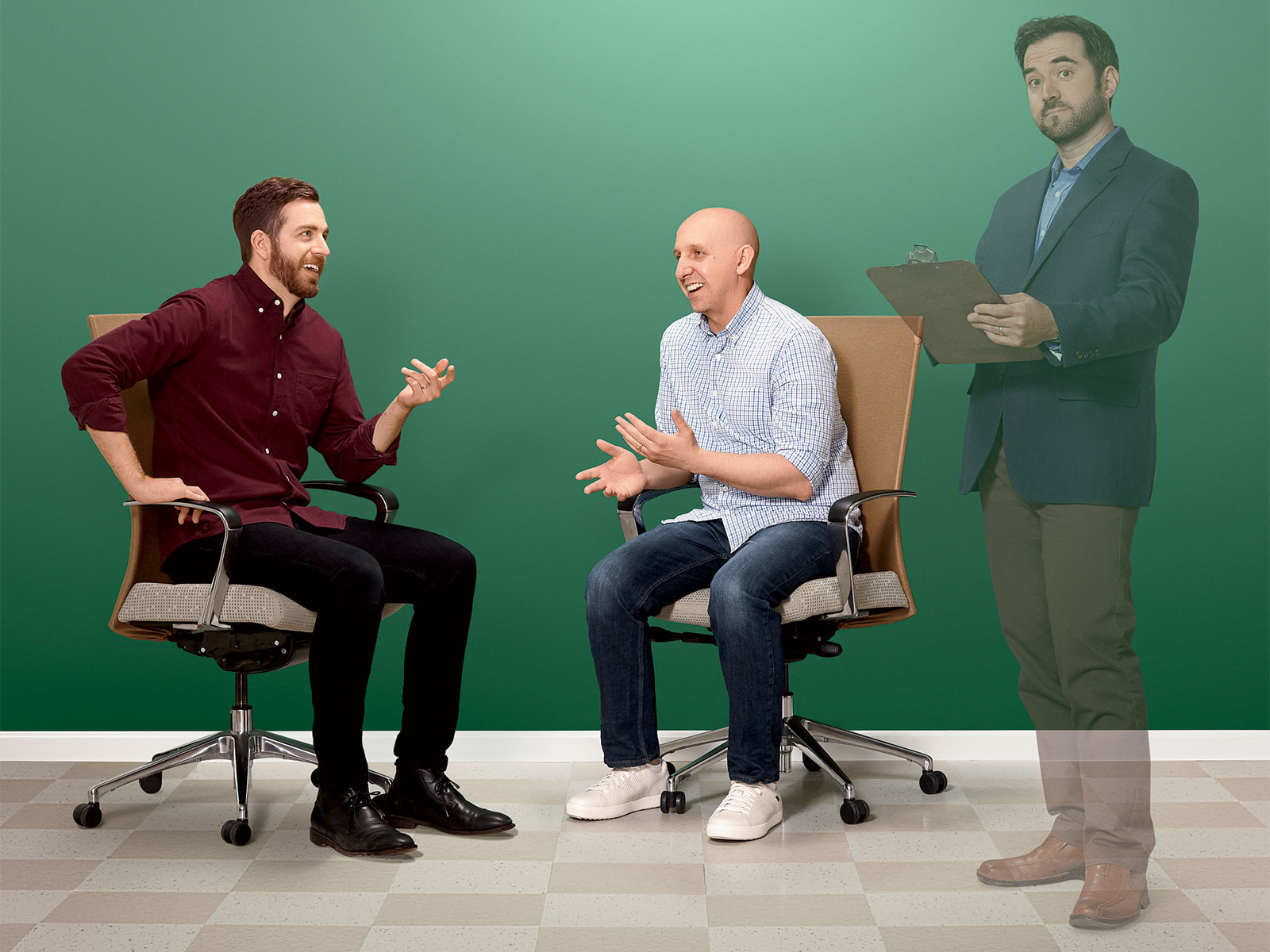 “Why is it,” asks UIC’s Karl Szpunar, “that three years from now I can think back to this interview and imagine that someone else was hear with us the whole time?”
