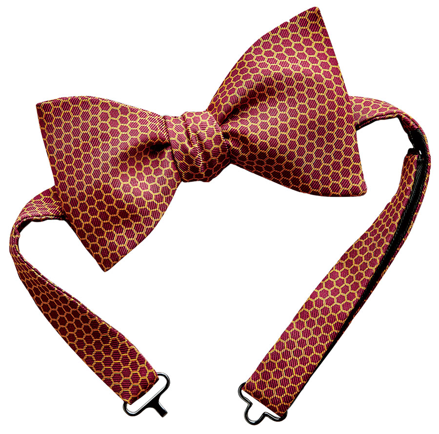 Silk bow tie