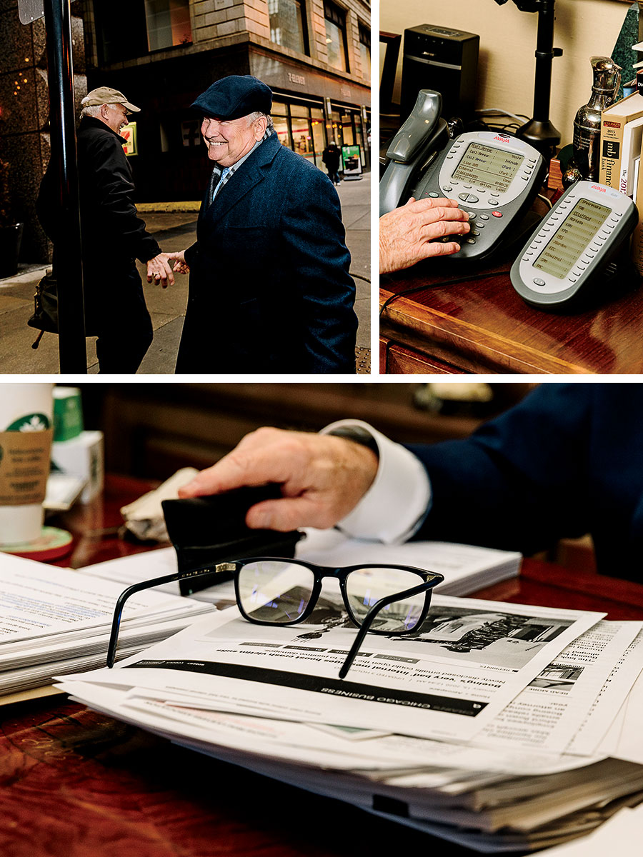 Working the pavement, the phones, and the paper trail.