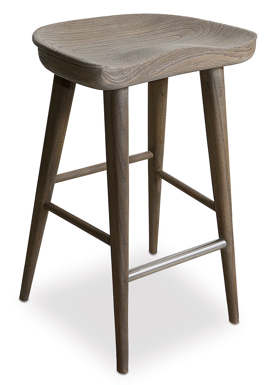 Brownstone Furniture Balboa driftwood counter stool