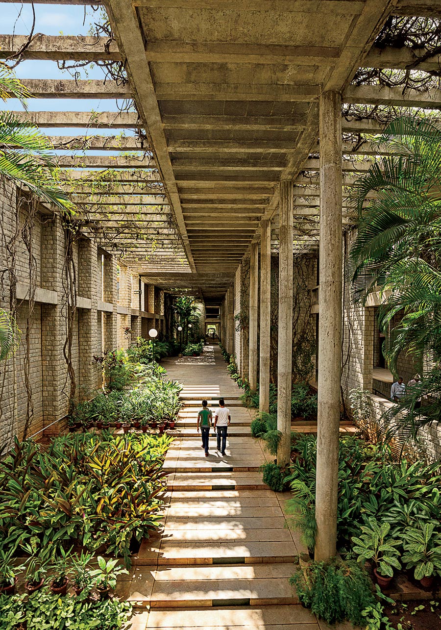 Indian Institute of Management Bangalore, designed by Balkrishna Doshi