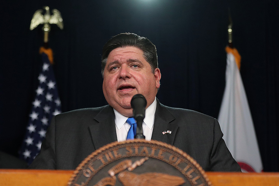 Governor J.B. Pritzker issues a statewide stay-at-home order