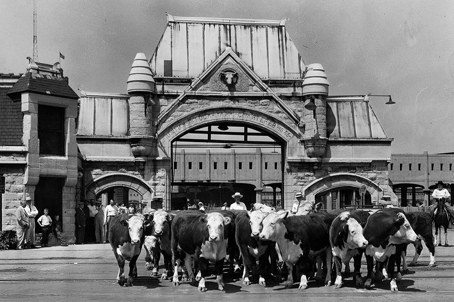 The Union Stock Yards close