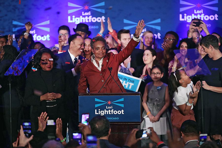 Lori Lightfoot is elected mayor