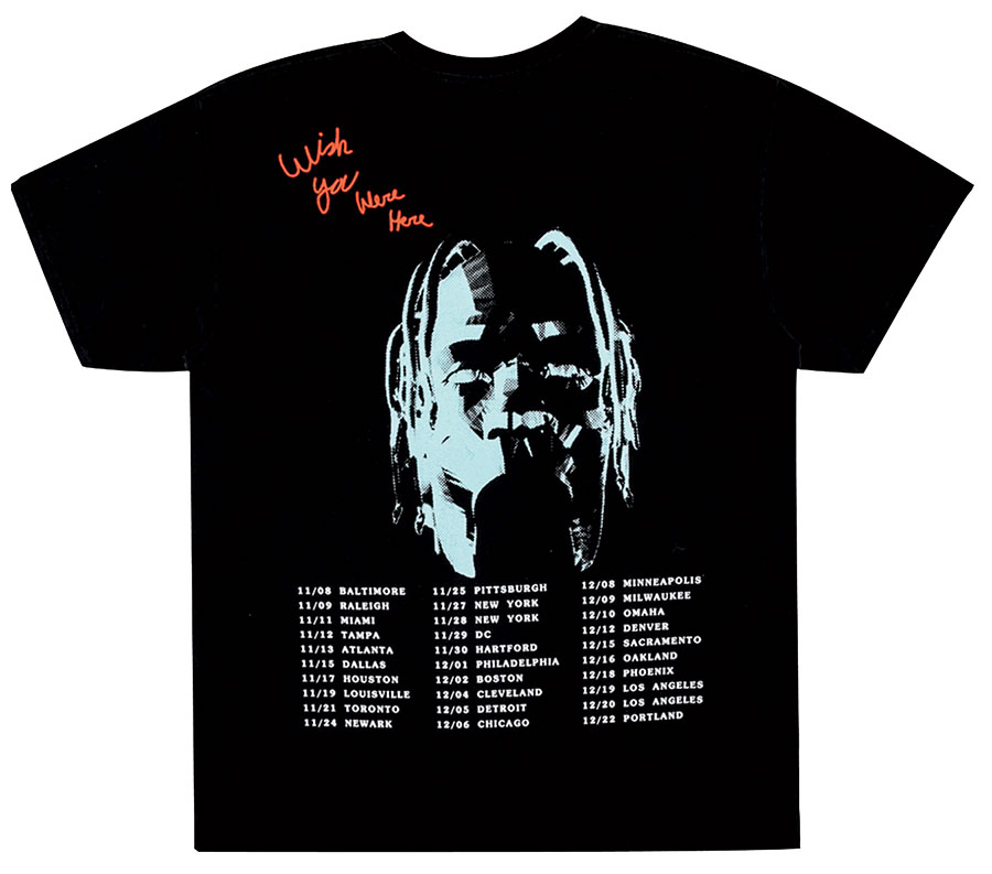 Travis Scott cotton tee