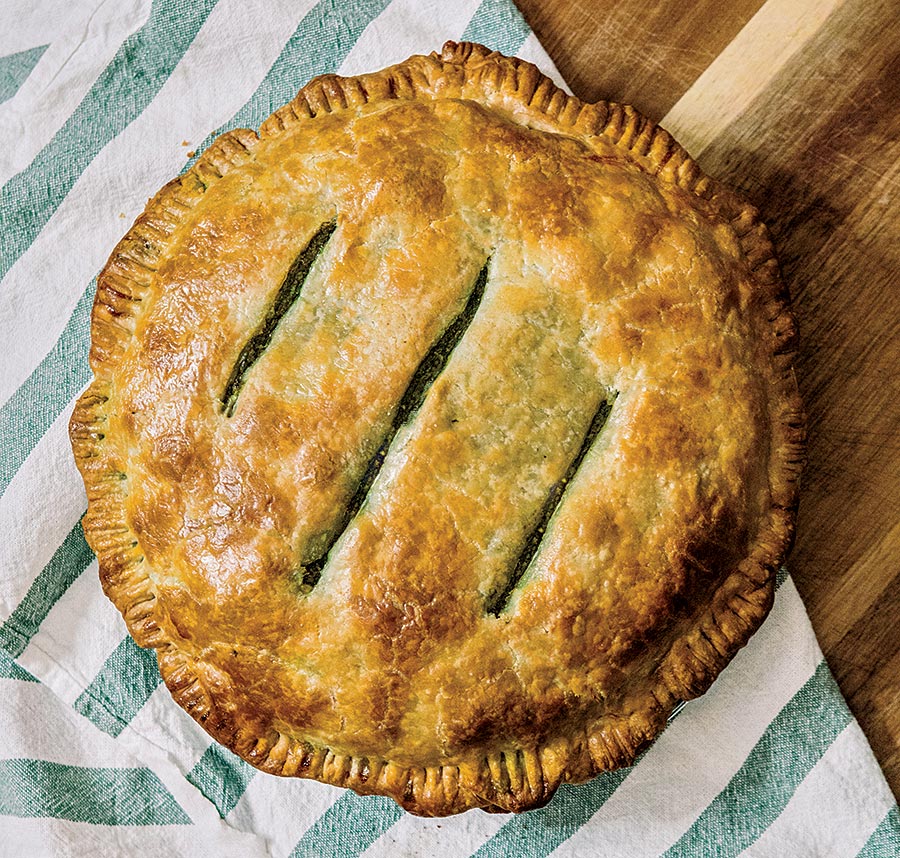 Saag Paneer Pot Pie