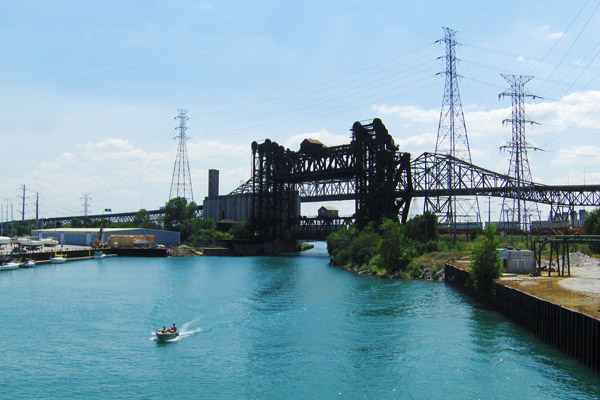 Calumet Skyway bridge