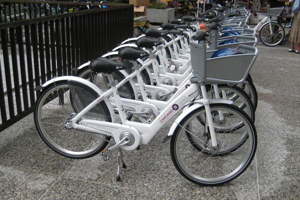 Chicago rental bike pilot