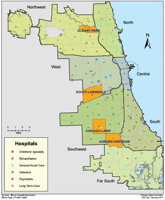 Chicago hospital locations