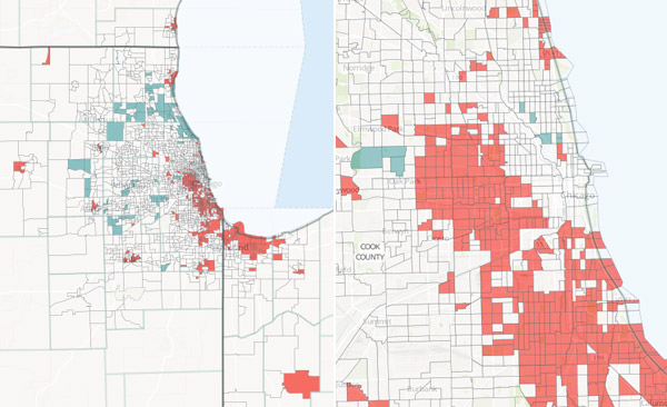chicago income segregation