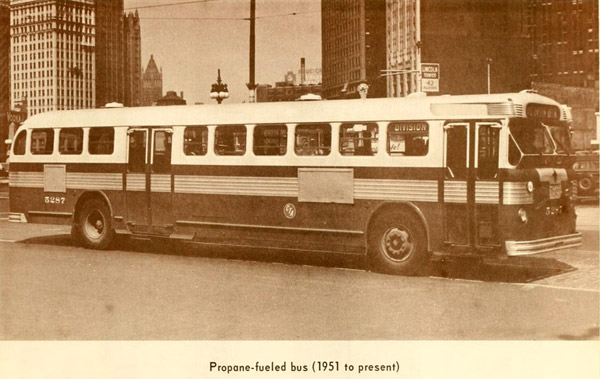 Chicago propane bus