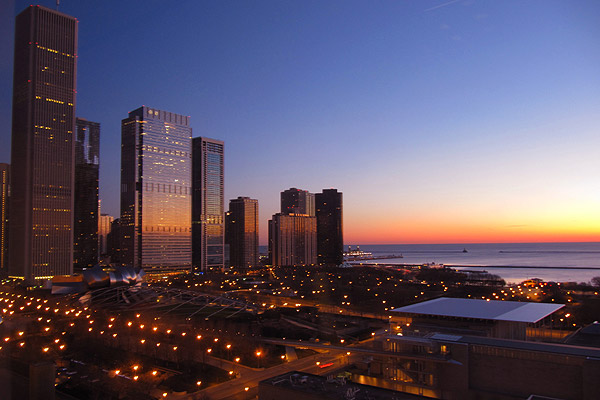 Chicago sunrise