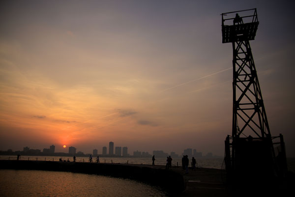 Chicago sunset