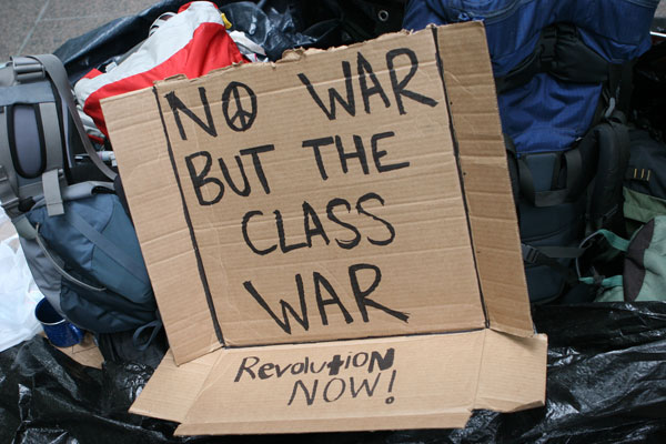 Occupy Wall Street class war