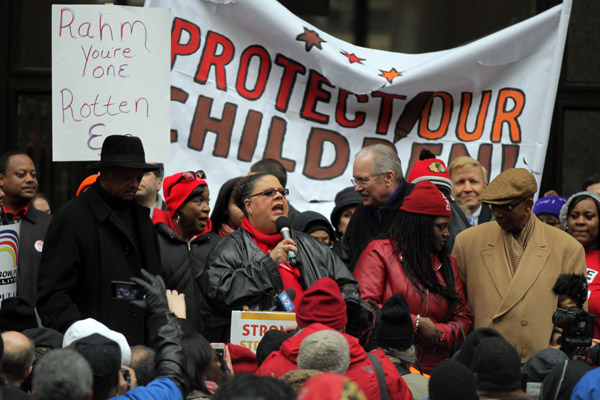 Karen Lewis Chicago Teachers Union