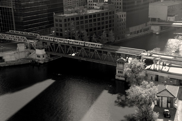 CTA river bridge
