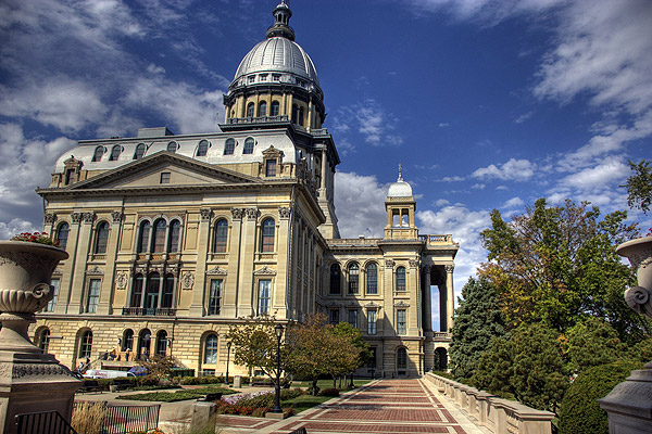 Illinois state capitol springfield