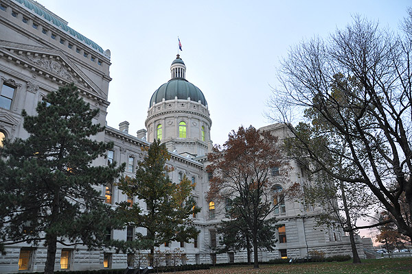 Indiana capitol building Indianapolis