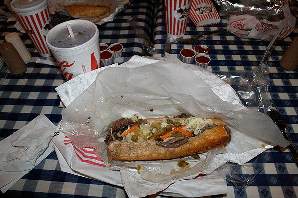 Chicago italian beef