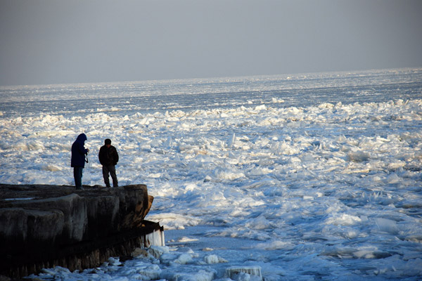 Lake Michigan ice