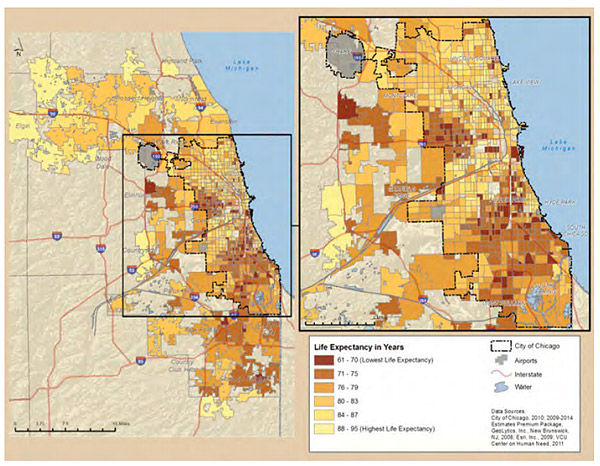 Chicago life expectancy