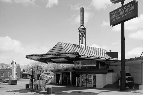 Lindolm Gas Station Frank Lloyd Wright