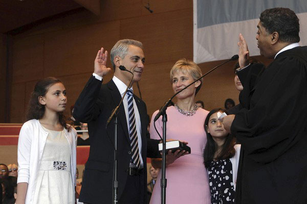 Rahm Emanuel mayor inauguration