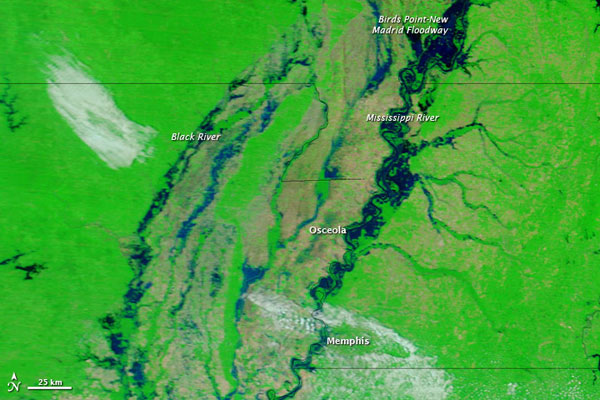 Mississippi River flood