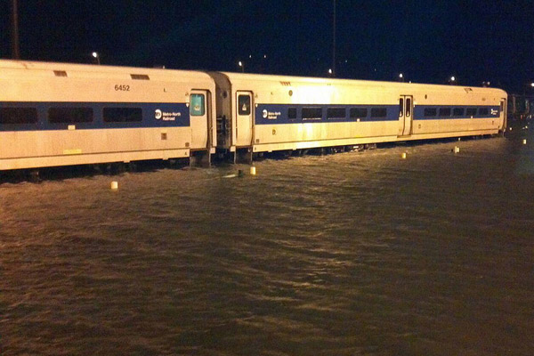 MTA flooded