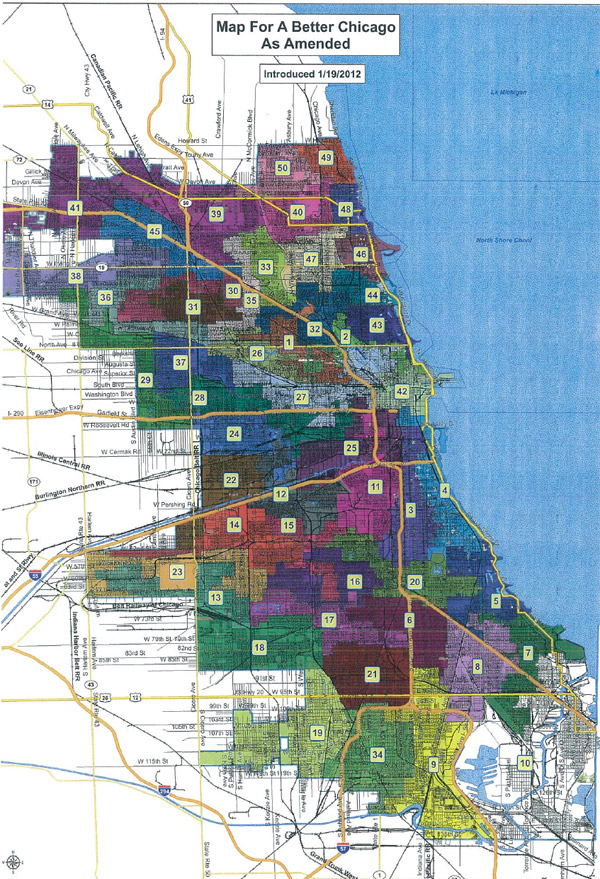 new Chicago ward map
