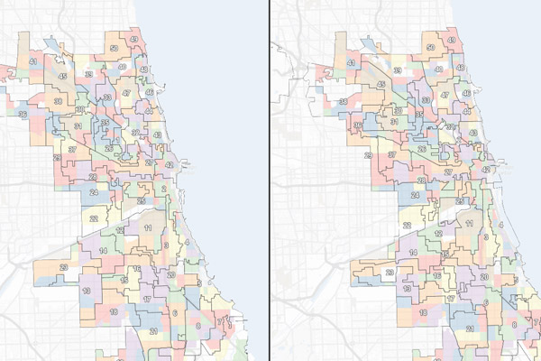 New Chicago Ward Map